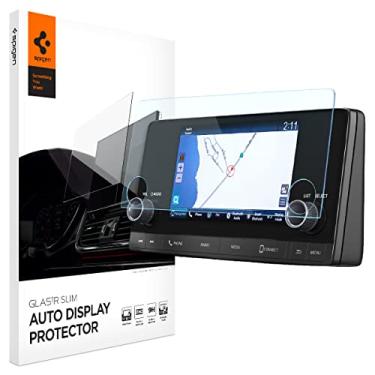 Imagem de Spigen Película de vidro temperado [GlasTR Slim] projetada para Honda Civic (2022) tela sensível ao toque de painel de 7" - fosco/anti impressão digital