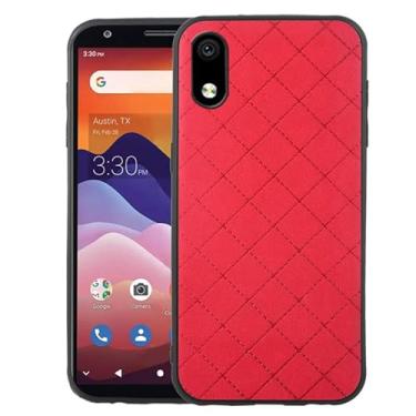 Imagem de ELISORLI Compatível com ZTE Avid 579 Z5156CC capa robusta fina acessórios de celular antiderrapante borracha TPU proteção para celular capa de silicone para ZTE Blade A3 2020/A3 Joy mulheres homens