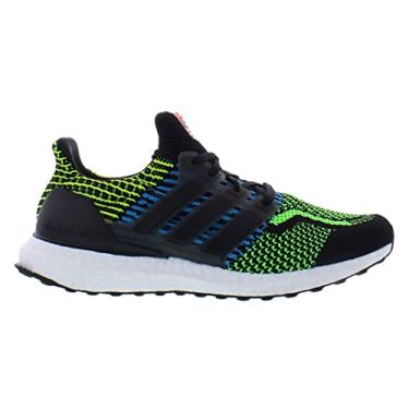 Imagem de adidas Tênis de corrida feminino Ultraboost Cold.rdy, Core Black Team Solar Green Team Solar Orange, 44