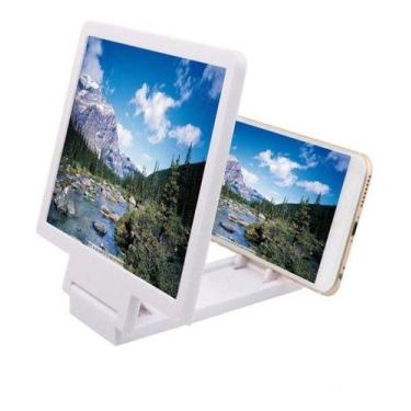 Imagem de Amplificador De Tela Projeção Projetor Celular F1 8polegadas - oem