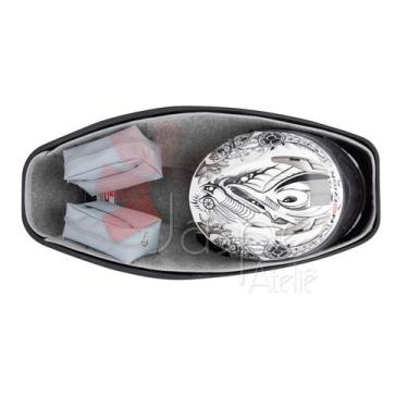 Imagem de Forração Honda Pcx 150 Forro Premium Baú 16 18 Cinza - Jaspe Ateliê, L