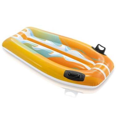 Imagem de Bóia inflável infantil Prancha Ondas intex, Azul