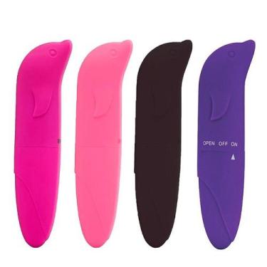 Imagem de Vibrador Feminino de Clitóris Golfinho Ponto G Aveludado - Meame