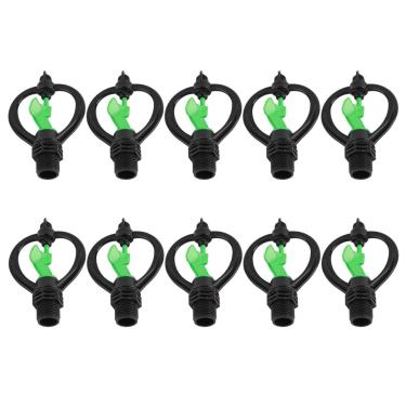 Imagem de Bocal Em Forma de Chuva do Pulverizador de Plástico G de 10 Pces, Aspersor de Rotação de 360 ​​graus, Bocal de Aspersão de Nebulização de água do Jardim de Irrigação