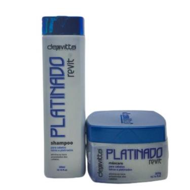 Imagem de Kit Platinado Revit Shampoo E Mascara Dexvitta