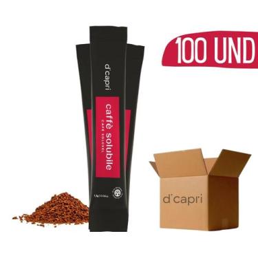 Imagem de Café Solúvel Em Sachê Individual Stick Di Capri 1,3G - 100 U