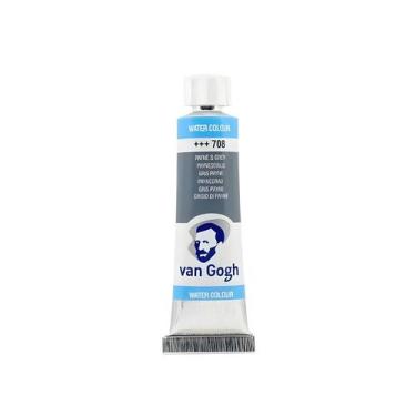 Imagem de Tinta Aquarela 10 Ml Talens Van Gogh Serie 1 Payne's Grey 708