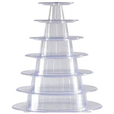 Imagem de Torre Para Macarons 7 Pisos (125 Macarons) 1 Unidade - San Felipo