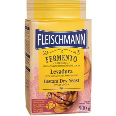 Imagem de Fermento Biológico Seco Instantâneo Massa Doce Fleischmann 500g
