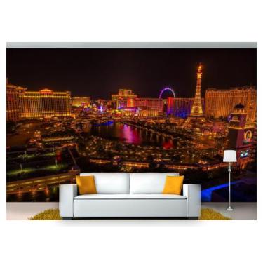Imagem de Papel De Parede Cidade Prédios Las Vegas 3D 6M² Ncd242 - Você Decora