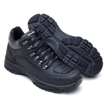 Imagem de Bota Coturno Motociclista Ferraroni Original Cano Curto Tratorada com 