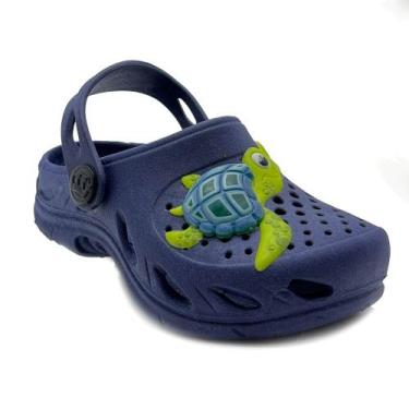 Imagem de Babuche Plugt Menino Ventor Baby Tartaruga Marinho 204.099, 19/20, Mar