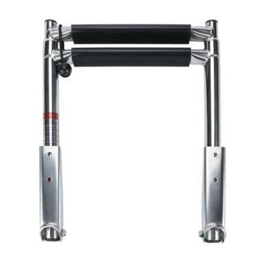 Imagem de Escada Náutica Aço Inox Retrátil 2 Degraus Barco Lancha - Noster