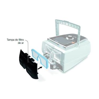 Imagem de Tampa de filtro do Ventilador Mecânico Stellar ResMed