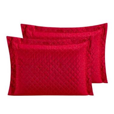Imagem de 2 Porta Travesseiros Matelado Ultrassônico Sofisticata 70cmx50cm - Dry