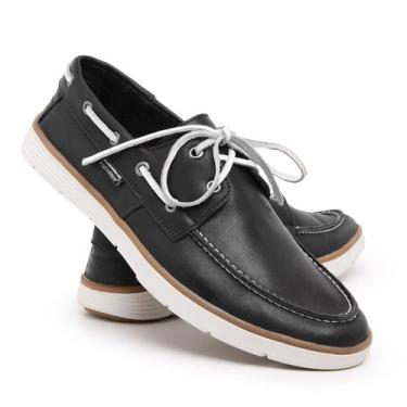 Imagem de Sapato Masculino Mocassins Dockside Couro - URBAN, Preto, 40