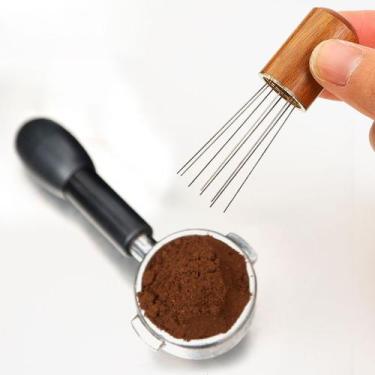 Imagem de Agulha Distribuição De Café Barista Profissional Marrom - RALEO
