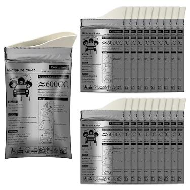 Imagem de Coolrunner Sacos de urina descartáveis, pacote com 12 sacos de urina, sacos de vômito descartáveis para urinol de viagem, engarrafamento, emergência, portátil, vaso sanitário, abelha, para homens,
