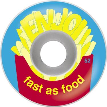 Imagem de Enjoi Roda de skate Fast Food - 52 mm