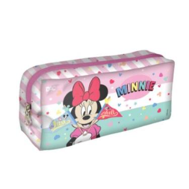 Imagem de Estojo Escolar com Zíper Cor Rosa MinnieDisney - Dac