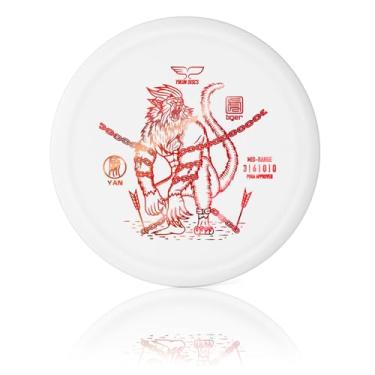 Imagem de Yikun Disc Golf Midrange | Frisbee Golf profissional | Frisbee Golf médio estável | 165 – 176 g | Disco de golfe versátil perfeito para jogos ao ar livre e competições