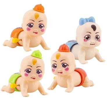 Imagem de Brinquedo Boneca Bebê Baby Engatinha Infantil Castela - CASTELA BRASIL