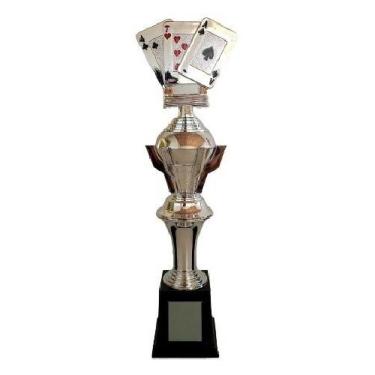 Imagem de Trofeu Premiação Truco Baralho Novo Original Barato  - Brasil Gold