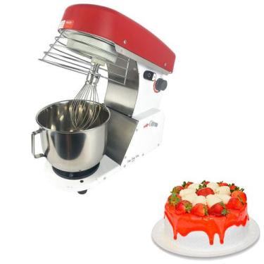 Imagem de Batedeira Planetária 5 litros 220v Vermelha Malta Industrial