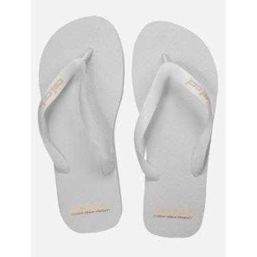 Imagem de Chinelo Colcci Masculino Classic Denim Branca-Masculino