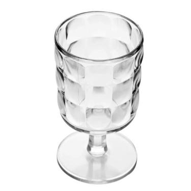 Imagem de Taça De Acrílico 340ml Transparente Água Suco Bubble - Full Fit