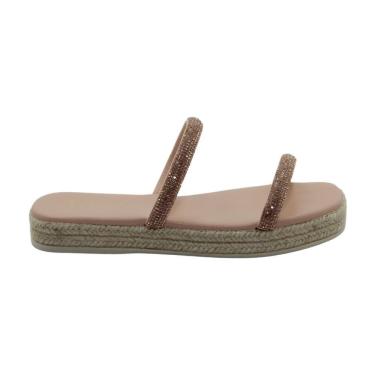 Imagem de Sandália Feminina Papete Flatform Com Corda Sua Cia Ref:8326.14970