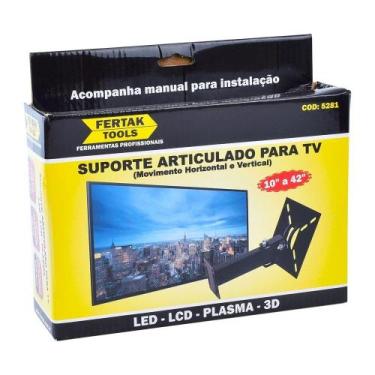Imagem de Suporte Articulado para TV 10" à 42"  Fertak