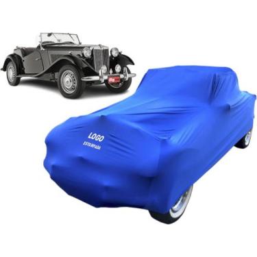 Imagem de Capa Carro Chevrolet Mg Td Proteção Contra Risco - Mz, Azul