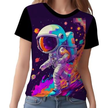 Imagem de Camisa Camiseta Galaxias Astronauta Marte Lua Planetas 8 - Enjoy Shop,