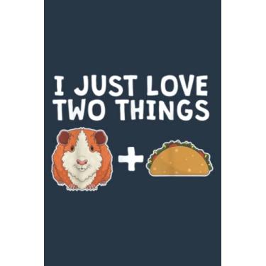 Imagem de Funny Guinea Pig Taco Lover Furry Potato Piggy: Premium matte cover design, 116 Pages, Size 6 x 9in