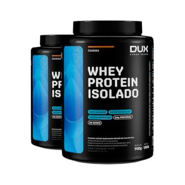 Imagem de Kit 2 Whey Protein Isolado Dux Cookies 900g