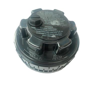 Imagem de Van SanShao years Substituição da tampa do clorador para Hayward CLX110C Alimentador automático de clorador, tampa de substituição de clorador preto para Hayward