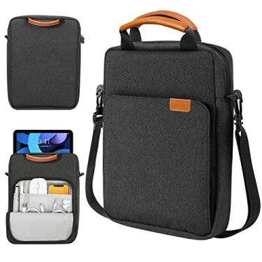Imagem de TiMOVO Capa para tablet de 9 a 11 polegadas com alça dupla para iPad de 10ª geração, 11 polegadas, iPad 9ª/8ª/7ª geração, 10,2 polegadas, iPad Air 11/Air 5ª/4ª geração, 11 polegadas, Galaxy Tab A9+/A9