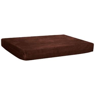 Imagem de Furniture of America Colchão de espuma viscoelástica Pups Gel para animais de estimação, marrom, GG