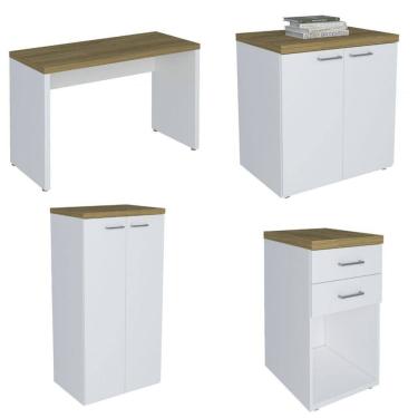 Imagem de Conjunto Escritório Home Office Completo