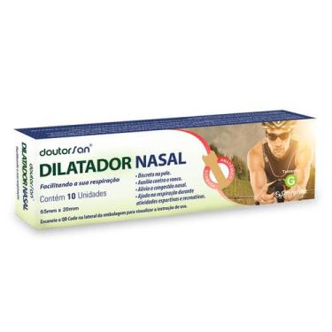 Imagem de Dilatador Nasal Com 10 Unidades Tamanho G - Sanfarma