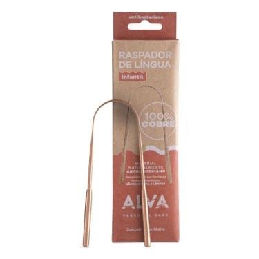 Imagem de Raspador de Língua Infantil em Cobre Alva