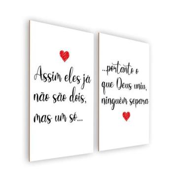 Imagem de Quadro/Placa Decorativa MDF 20x28xm s/ Moldura Tema Namorados - I Love