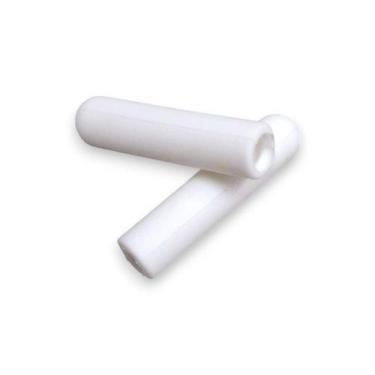 Imagem de Ponteira Emborrachada Para Cadarço - Piter Pan, Branco, 100 unidades