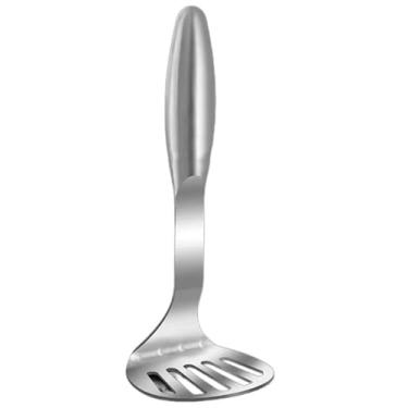 Imagem de SWEIBIAI Amassador De Batatas Aço Inoxidável Para Serviço Pesado Metal Espremedor De Batatas Utensílio Espremedor De Alimentos Amassador Manual Legumes Frutas Amassador