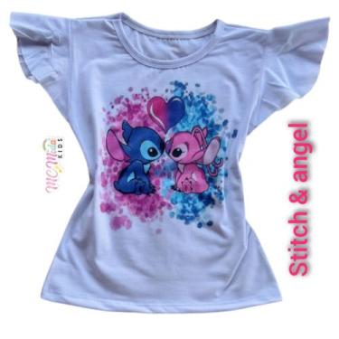 Imagem de Blusinhas infantil para meninas do stitch. - MC MODA KIDS, Stitch 02, 