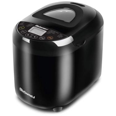 Imagem de Panificadora Automática 19 em 1, Capacidade 1 kg, 110v, ELITE GOURMET EBM8103B, Preto
