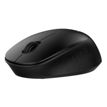 Imagem de Mouse Mover Sem Fio Wireless Silent Click 1600 Dpi Preto - Pcyes