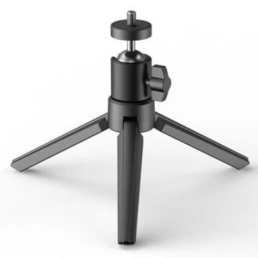 Imagem de Projetor, tripé portátil YOTON, projetor com cabeça giratória de metal de 360° para câmera, projetor, webcam