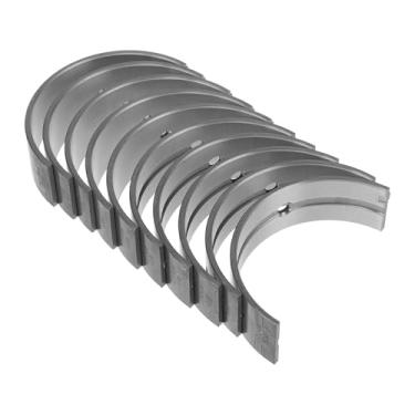 Imagem de A ABSOPRO Conjunto de rolamentos principais do motor Rolamento principal do eixo de manivela Nº 1170167020 para Toyota Land Cruiser 2002-2010 metal prateado 10 peças carro durável